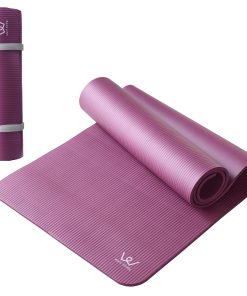 Tapete de Yoga YAMAZEN de 72" x 24" Extra Largo y Grueso
