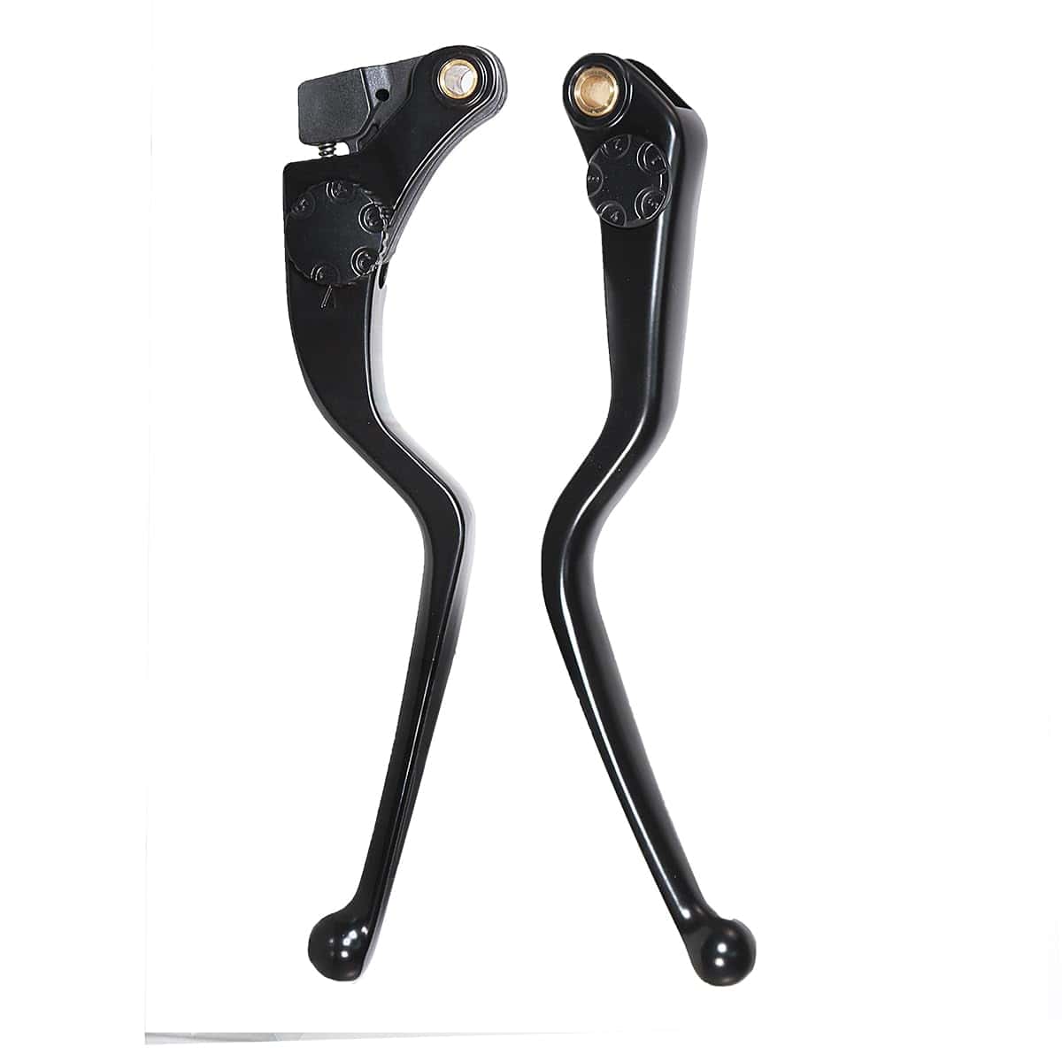 Palanca de embrague y freno negra para motocicleta - Imagen 4