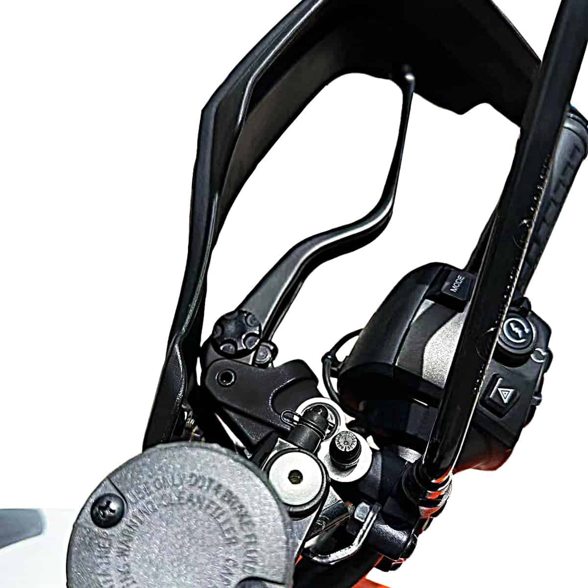 Palanca de embrague y freno negra para motocicleta - Imagen 6