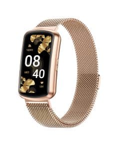 Rastreador de Salud y Fitness con Ritmo Cardíaco 24/7 y