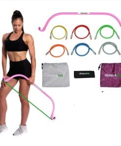 Arco de Ejercicio Lite Gorilla Bow con Bandas de -Rosa