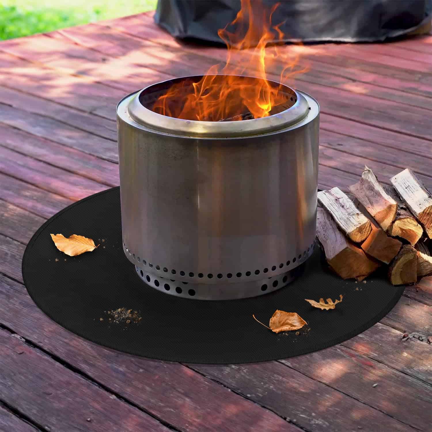 Tapete para Fogatas Rumlick de 36" para Solo Stove Bonfire, - Imagen 8