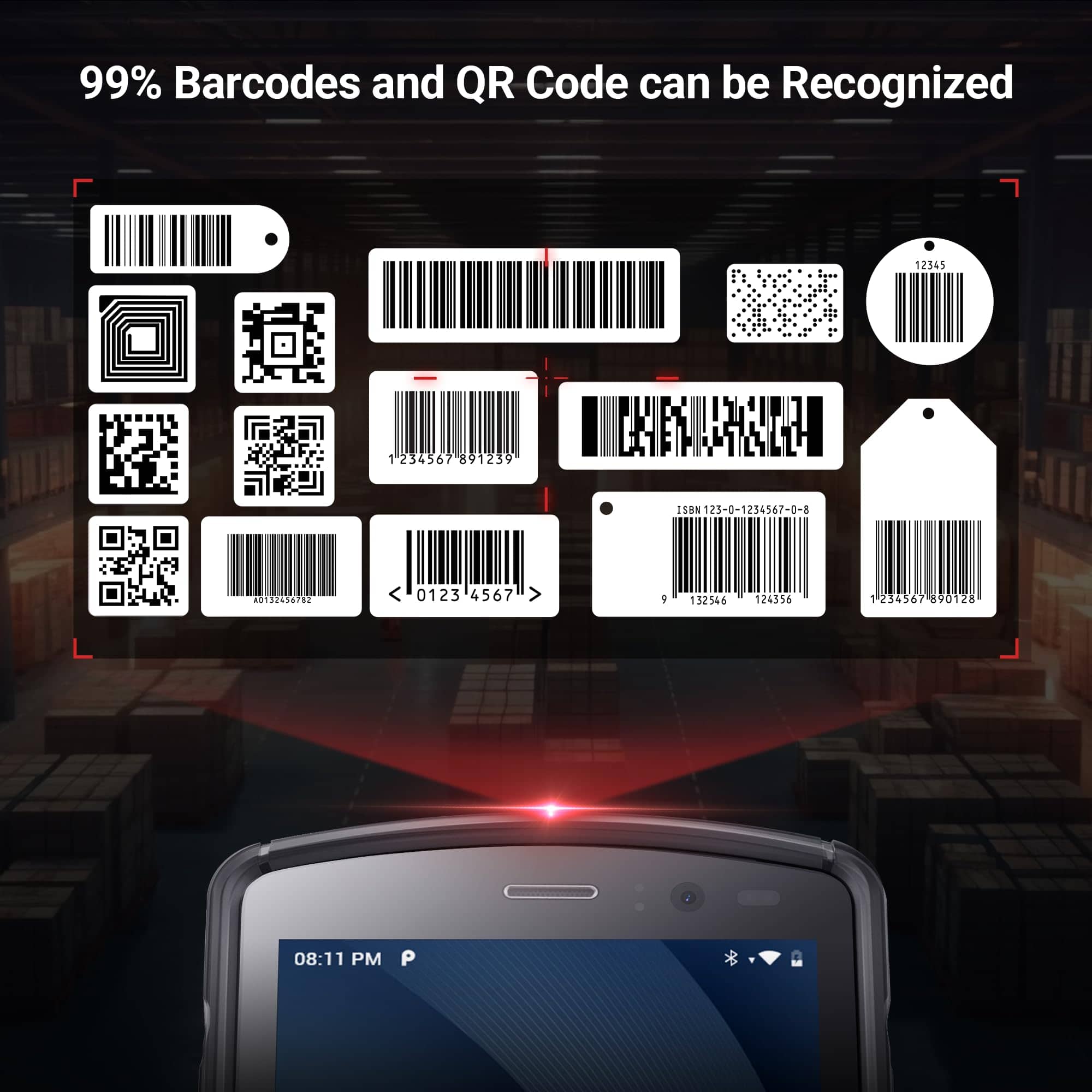 Escáner de códigos de barras Android UROVO, Software de - Imagen 5