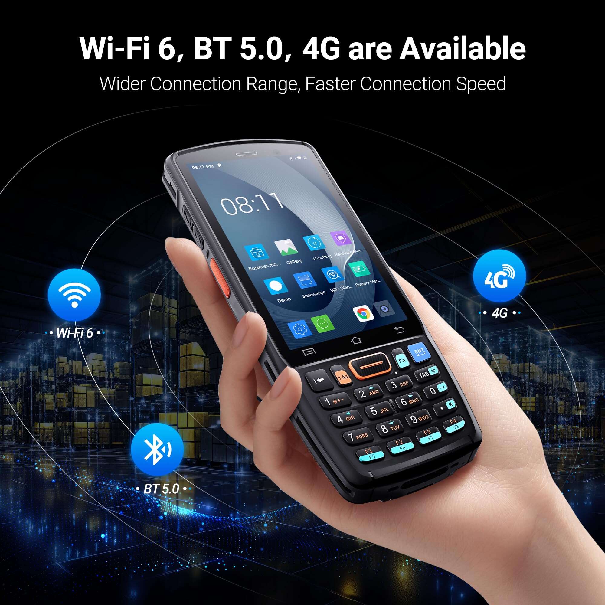 Escáner de códigos de barras Android UROVO, Software de - Imagen 8