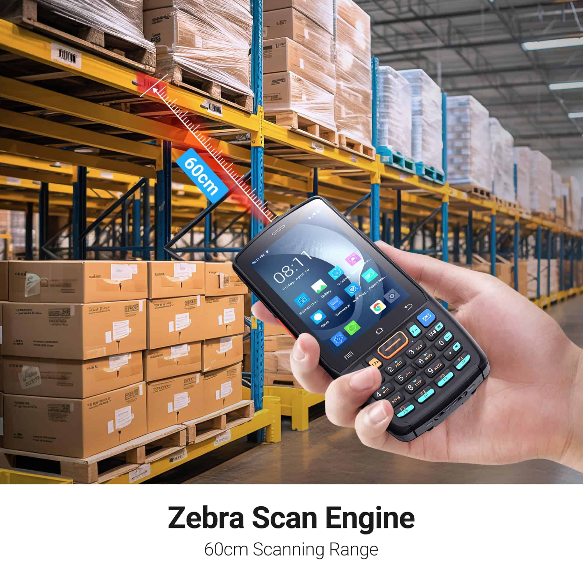 Escáner de códigos de barras Android UROVO, Software de - Imagen 4