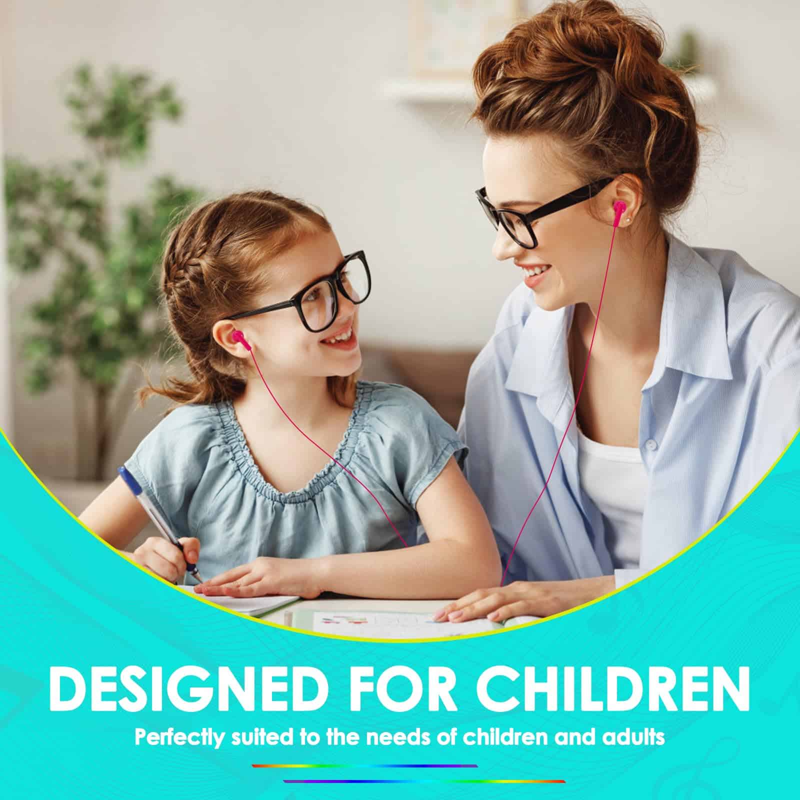 Auriculares para niños MENGLALA en paquete de 200 para - Imagen 7