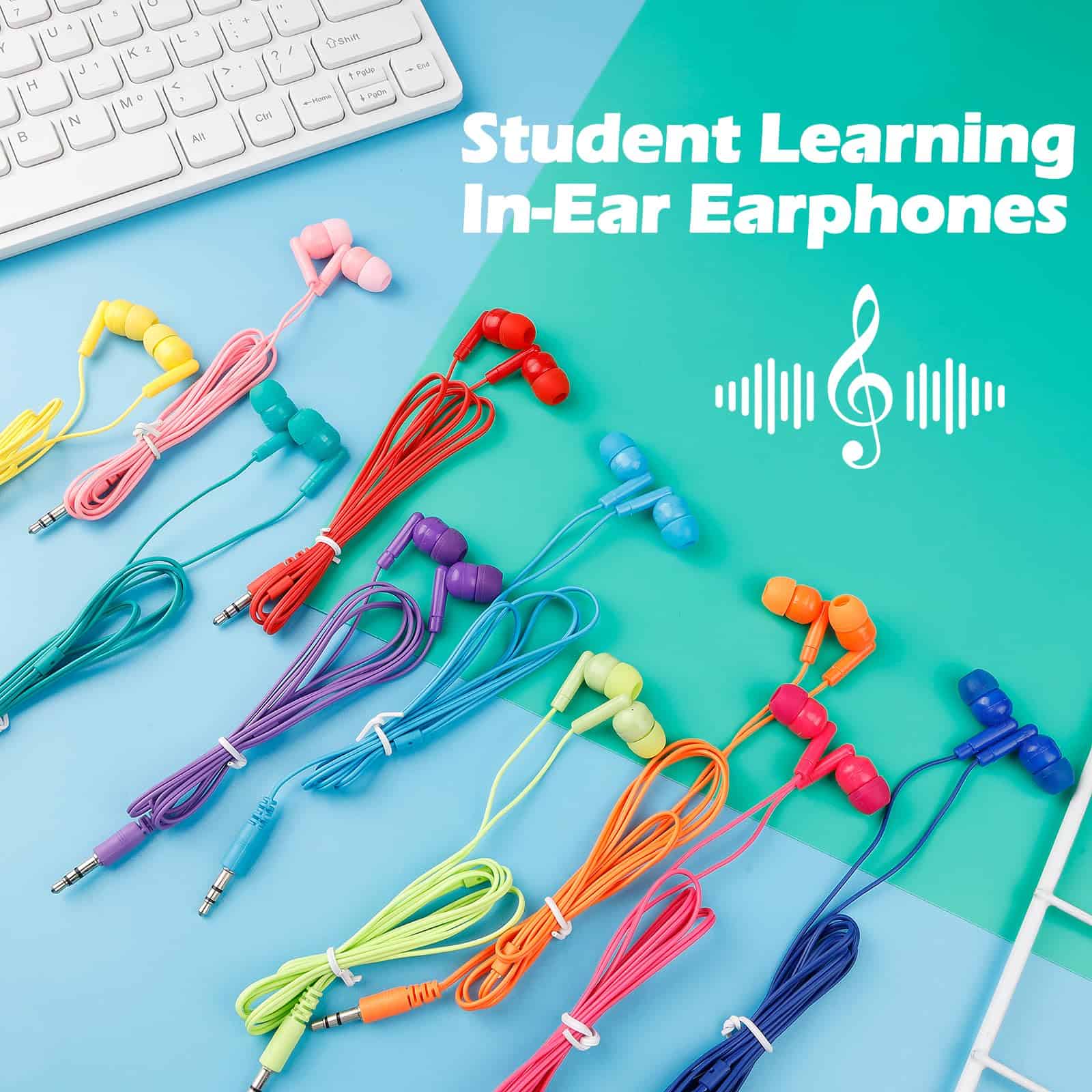 Auriculares para niños MENGLALA en paquete de 200 para - Imagen 5