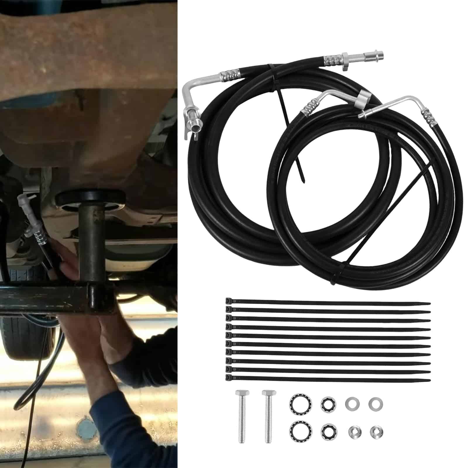 Conjunto de manguera de línea de AC trasera YTE33439 -