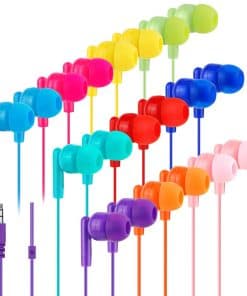 MENGLALA Audífonos a Granel para Niños en el Salón de