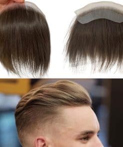 Tupé de frontera masculino Voloria HD Invisible Lace Front