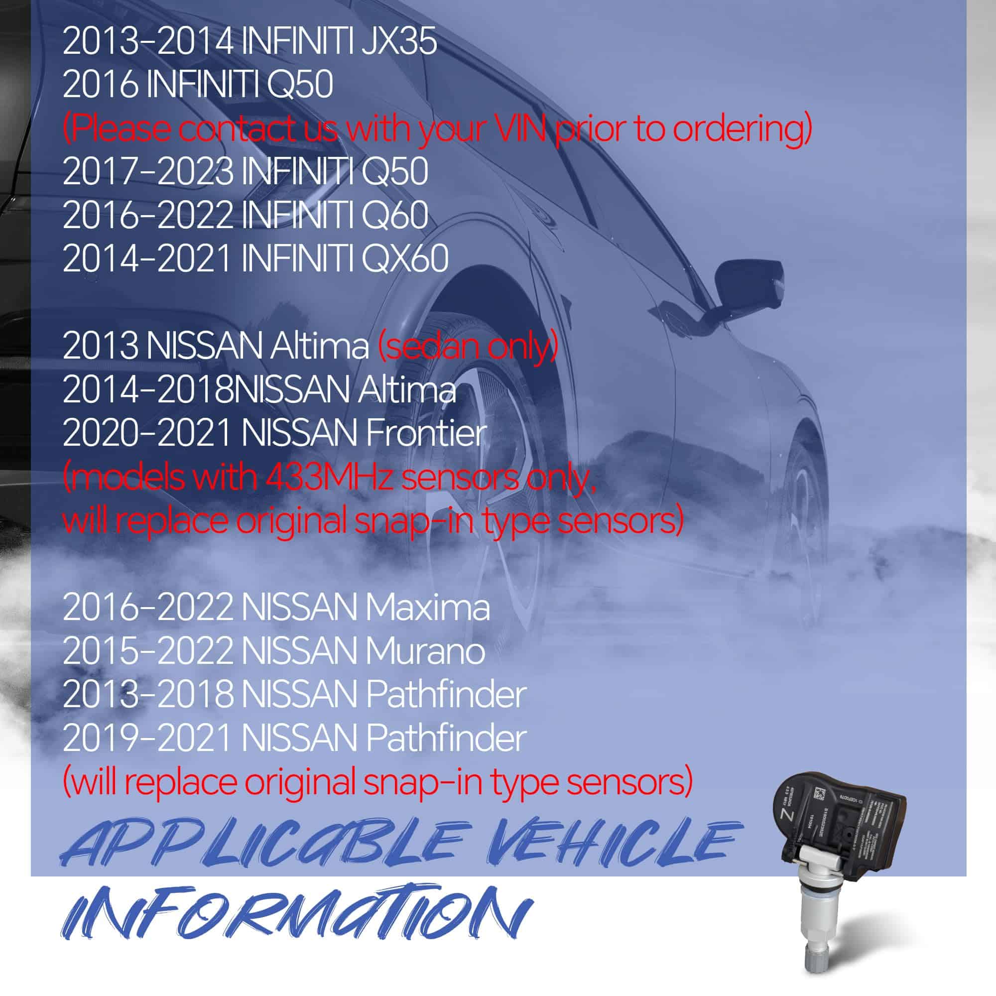 Sensor de Sistema de Monitoreo de Presión -07003JA0B - Imagen 4