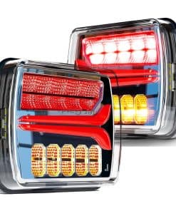 Kit de Luces de Remolque Magnéticas Inalámbricas de 4 pines