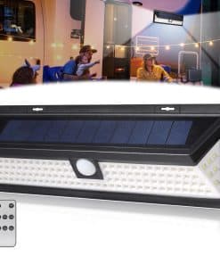 Narati Luz Solar para Porche de RV con Ángulo Amplio de