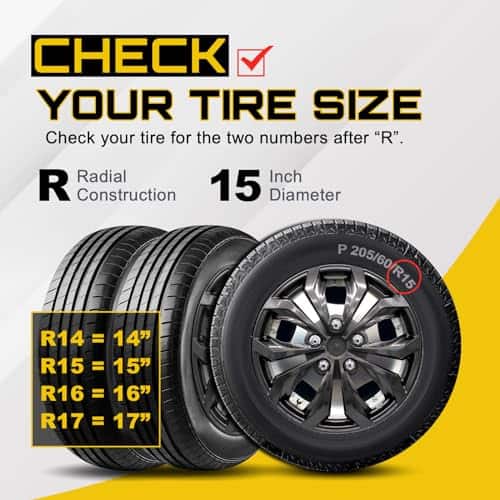 Akcsport Tapacubos Premium para Ruedas de Toyota Nissan Kia - Imagen 7