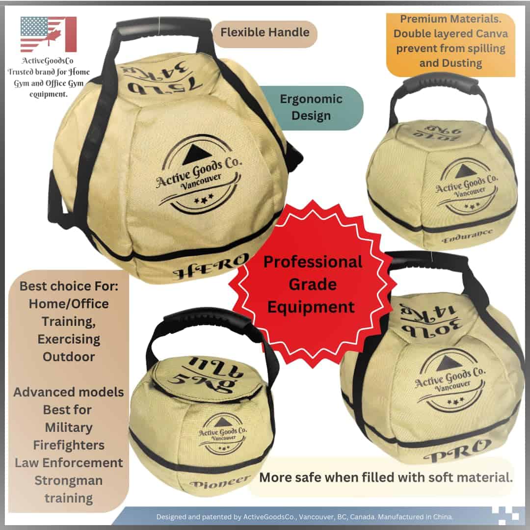 Kettlebell Sandbag de ActiveGoodsCo. para -Puede Variar - Imagen 3