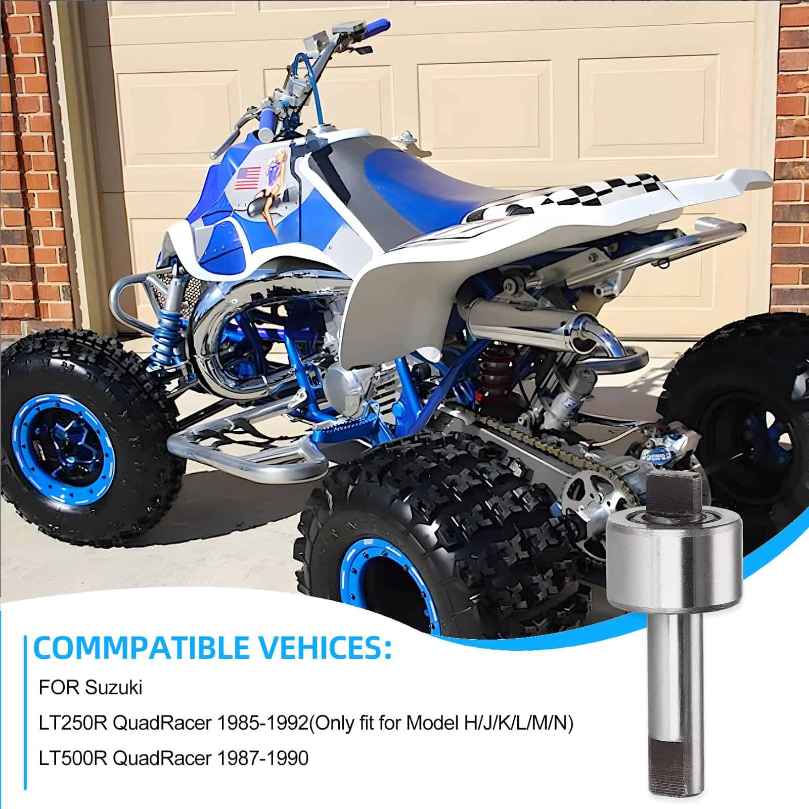 Eje de la Bomba de Agua para Suzuki LT250R QuadRacer - Imagen 3