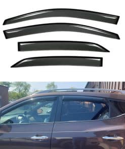 Juego de 4 deflectores de viento para ventana lateral de