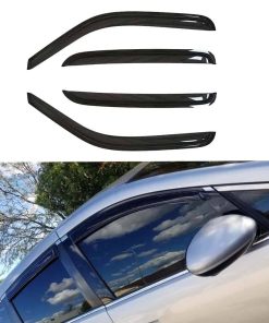 Juego de 4 viseras para ventanas laterales exteriores con