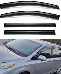 Conjunto de deflectores de ventanas laterales para