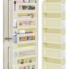 Organizador de Puerta KYEVIS, 5 Estantes -Beige