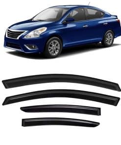 Deflector de ventana lateral Wensdy 4pcs, Desviador de