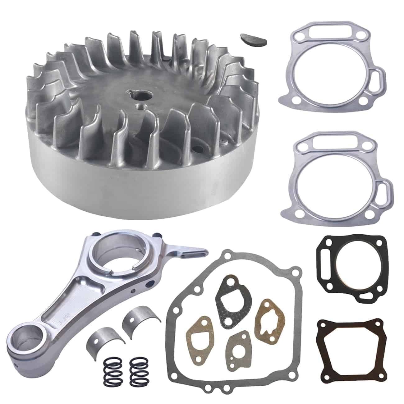 Kit de Biela de Aluminio Billet de 3.308" y Volante de