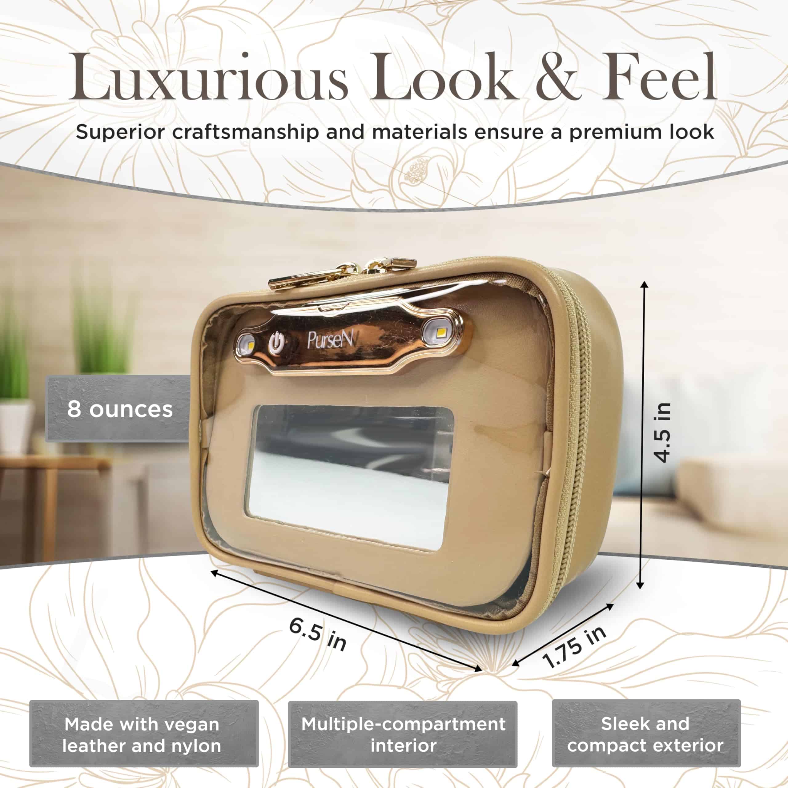 Estuche de espejo iluminado LITTMINI 2024 - Estuche de - Imagen 3