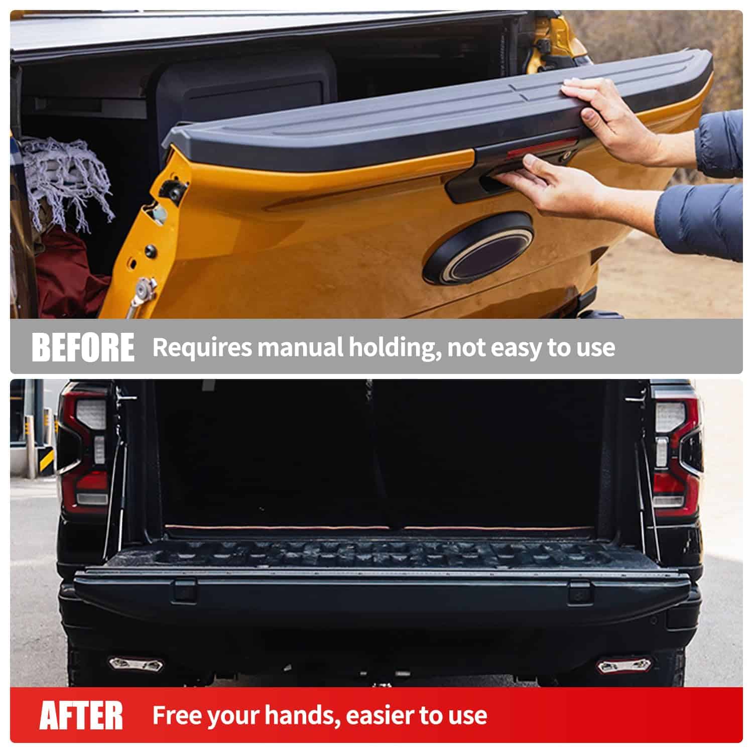 Asistencia para portón trasero compatible con Ford Ranger - Imagen 3