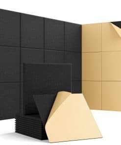 Paquete de 12 Paneles Acústicos Woovio Absorbentes de