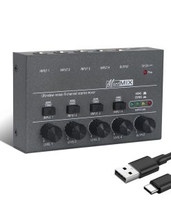 Mezclador de Audio de Caballo, Mezclador de Línea de 4