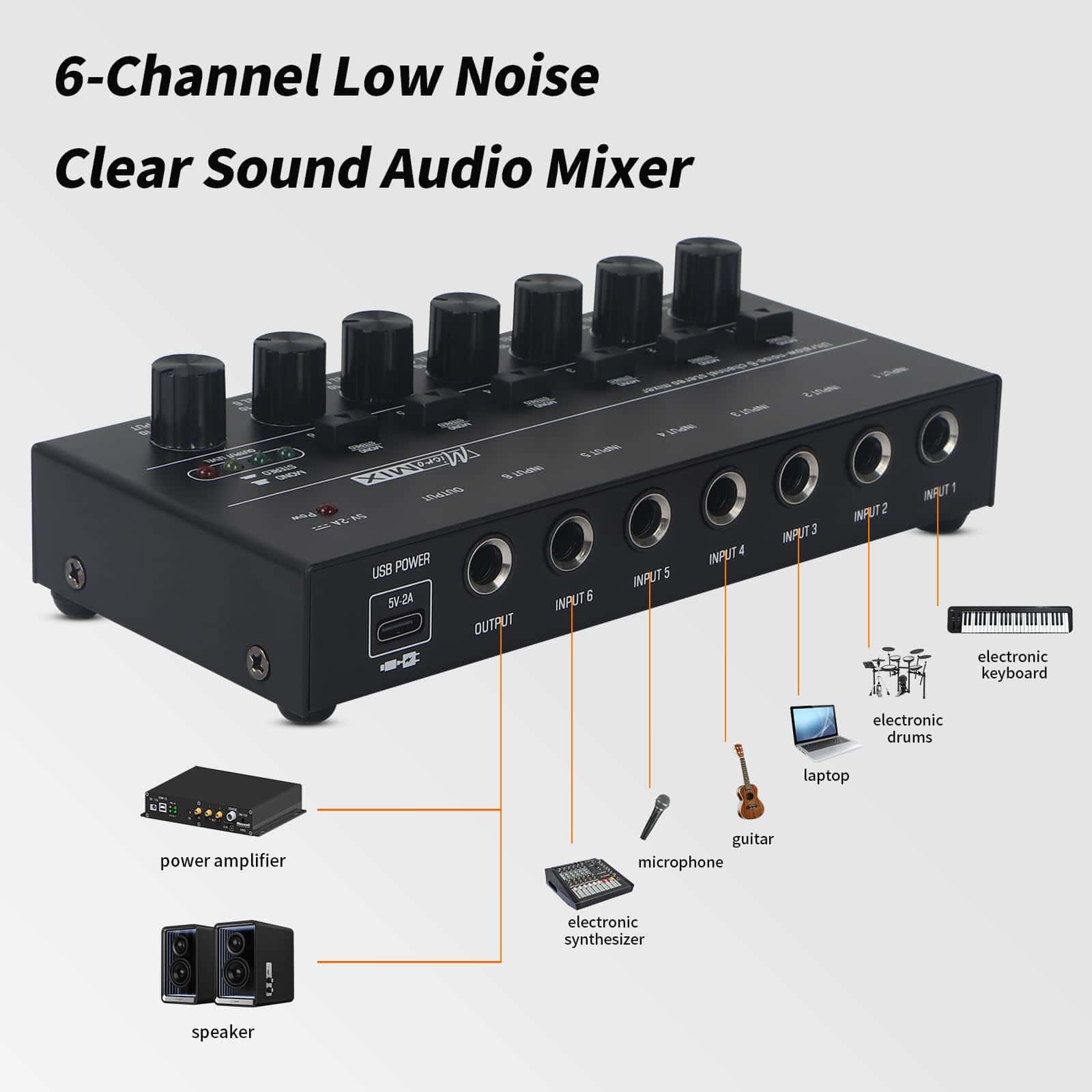 Mezclador de Línea para Audio de Caballos, Mezclador de - Imagen 5