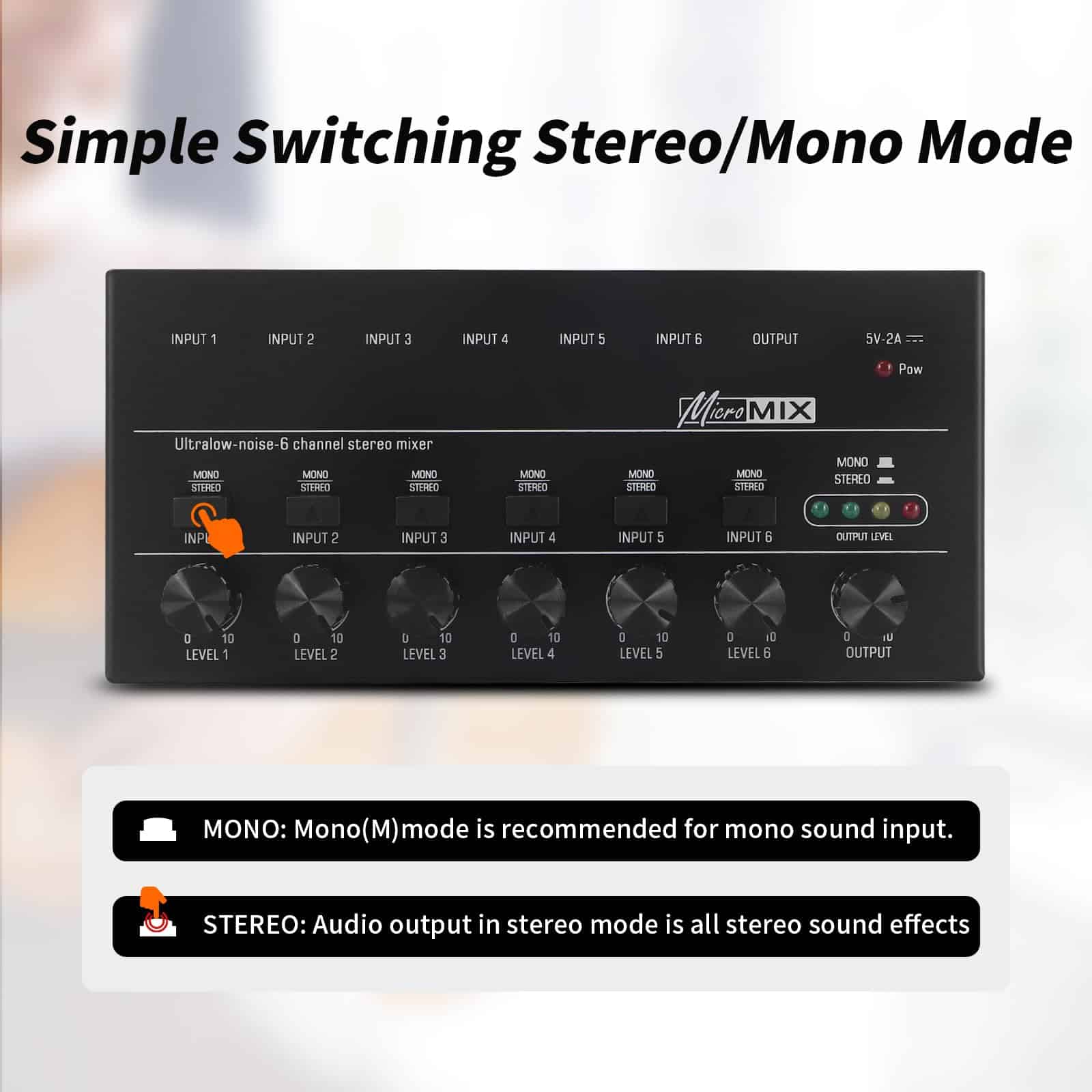 Mezclador de Línea para Audio de Caballos, Mezclador de - Imagen 3