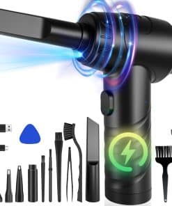 Soplador de Aire Comprimido Eléctrico y -Negro