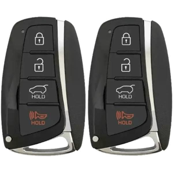 Control remoto de llave inteligente de -Negro