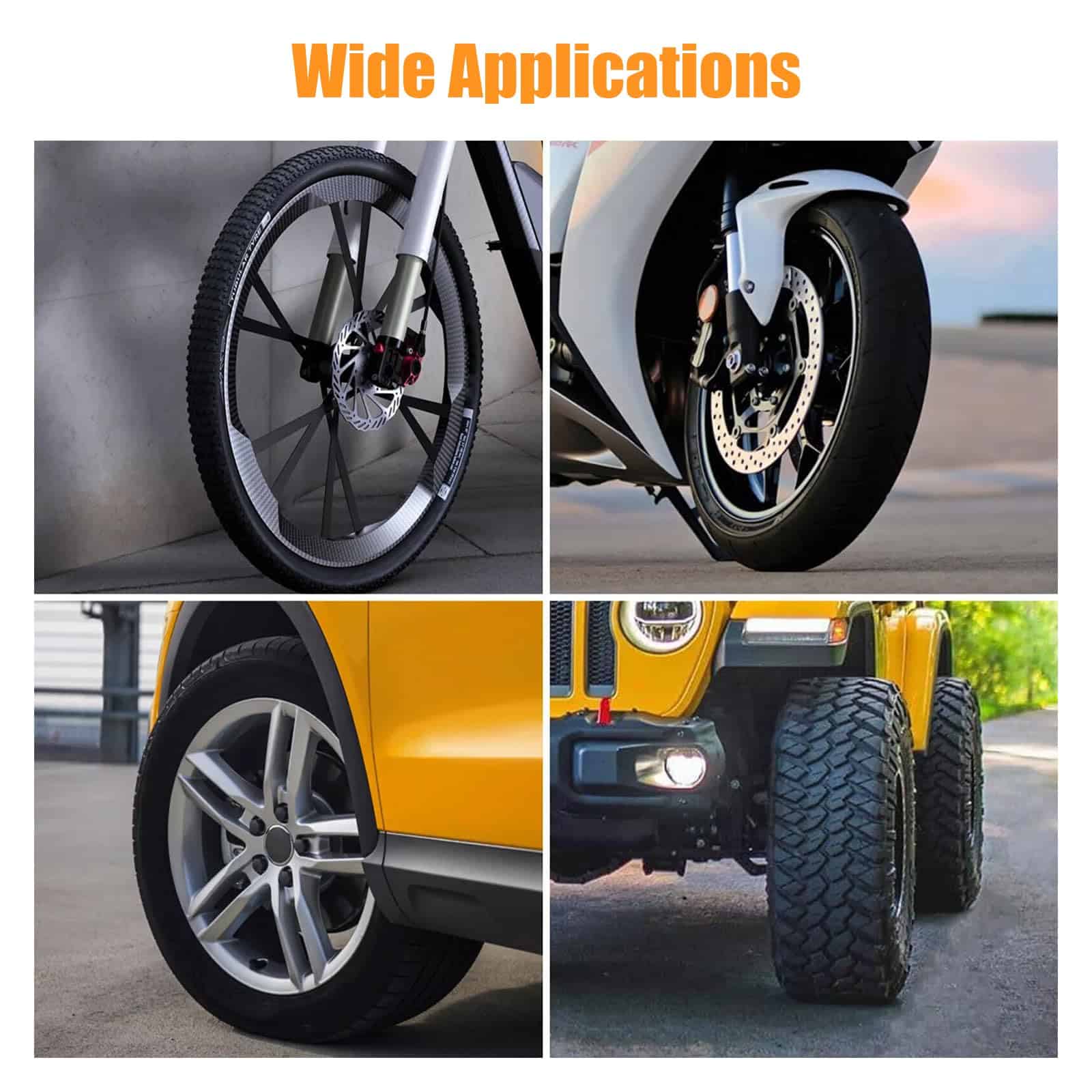 Kit de parches de reparación de neumáticos universales - Imagen 7