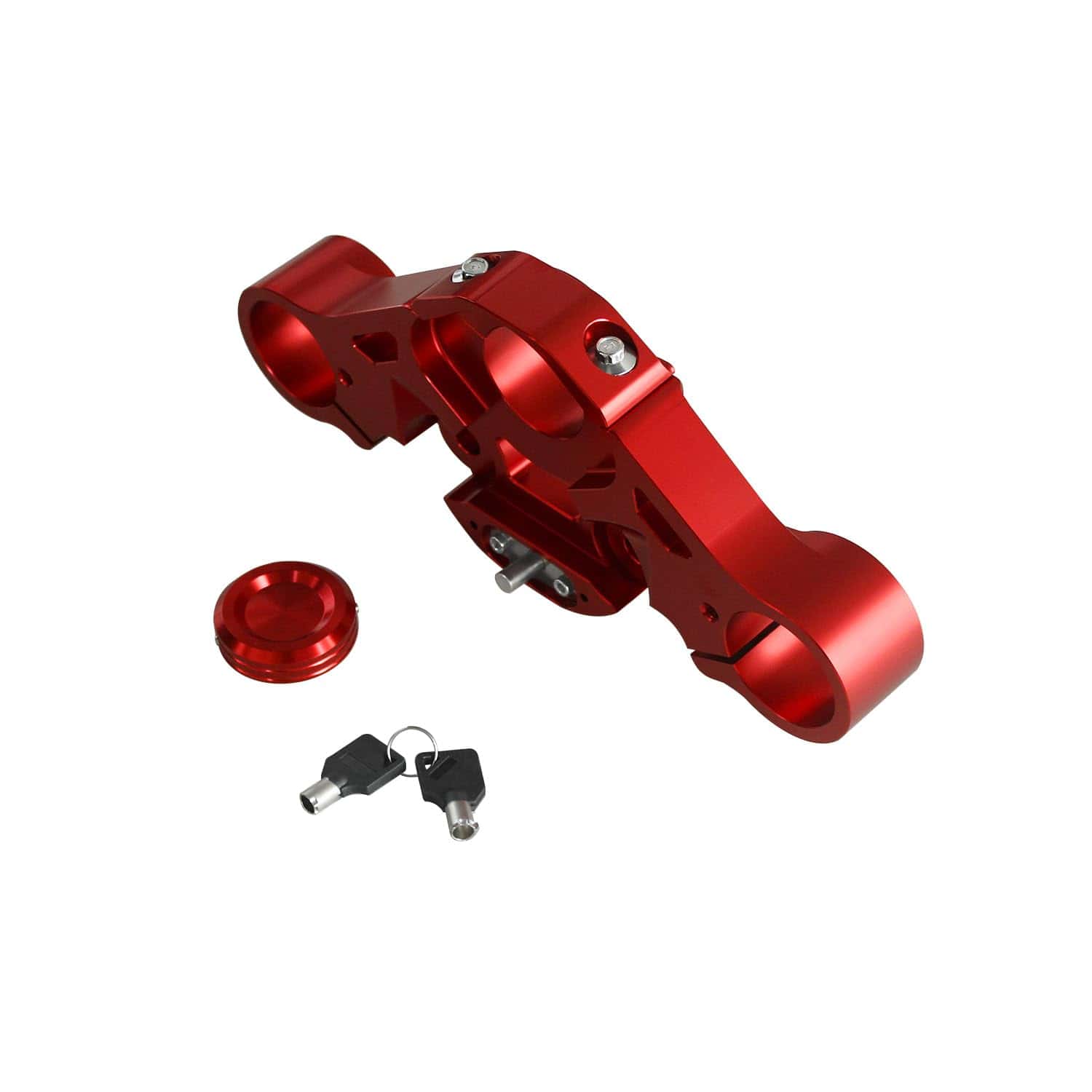 POWER JAMES Triple Tree Superior Superior Rojo de Aluminio - Imagen 5