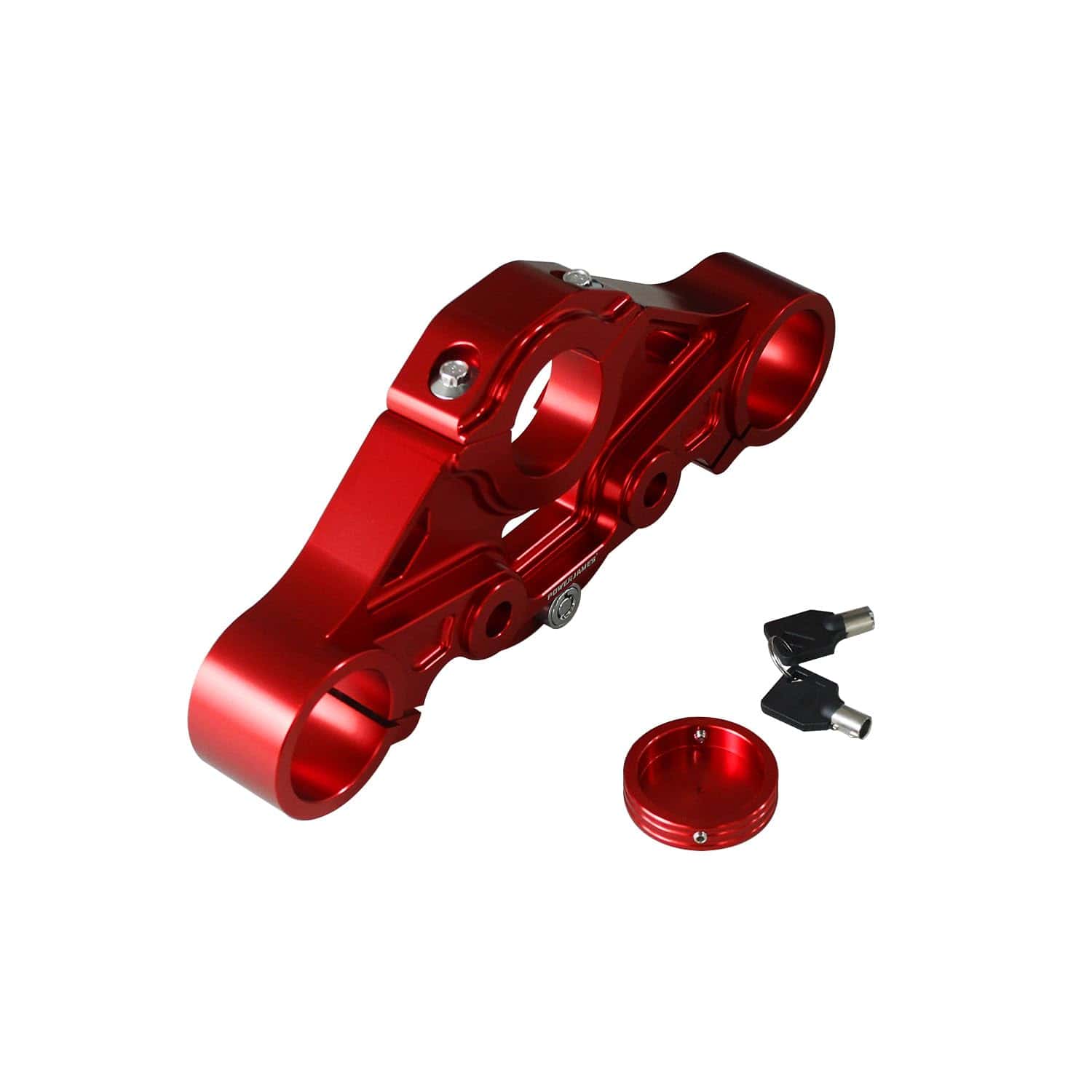 POWER JAMES Triple Tree Superior Superior Rojo de Aluminio - Imagen 4