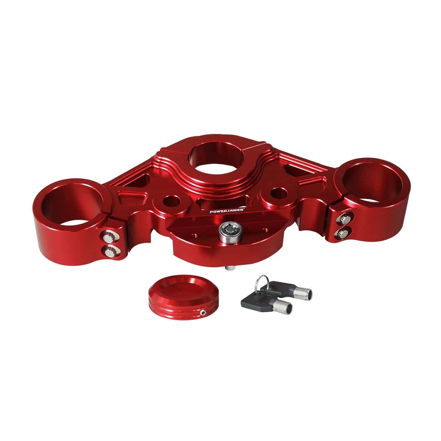 POWER JAMES Triple Tree Superior Superior Rojo de Aluminio - Imagen 6