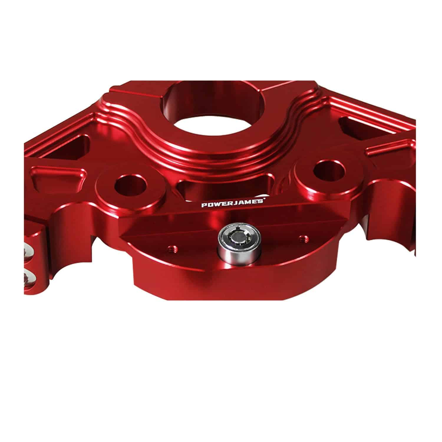 POWER JAMES Triple Tree Superior Superior Rojo de Aluminio - Imagen 7