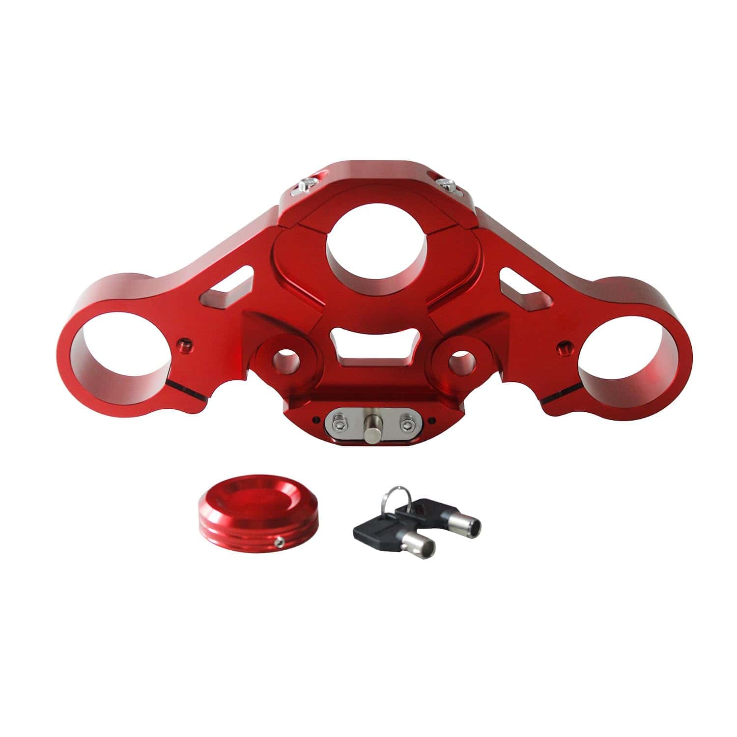 POWER JAMES Triple Tree Superior Superior Rojo de Aluminio - Imagen 8