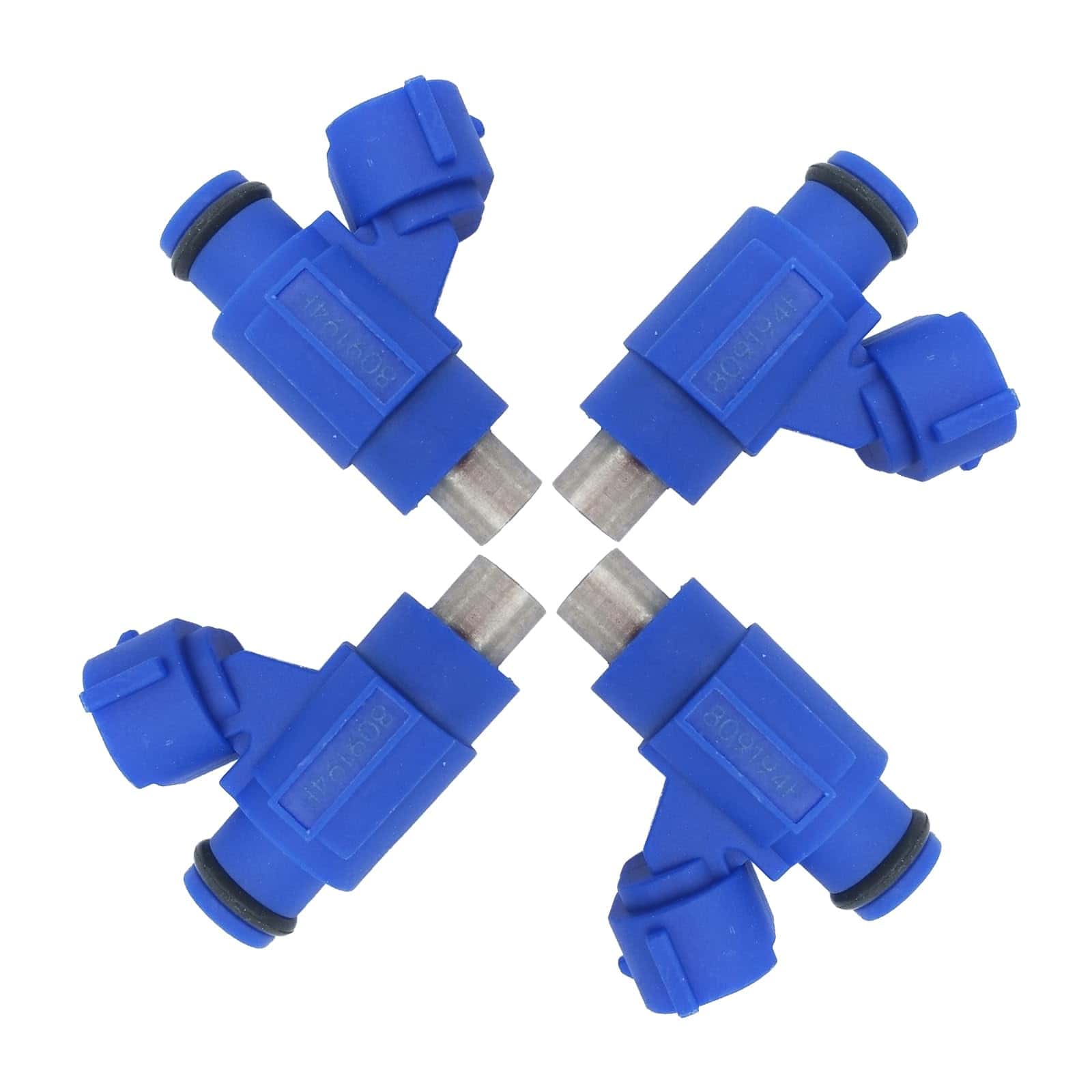 Conjunto de 4 Inyectores de Combustible 4 Orificios de