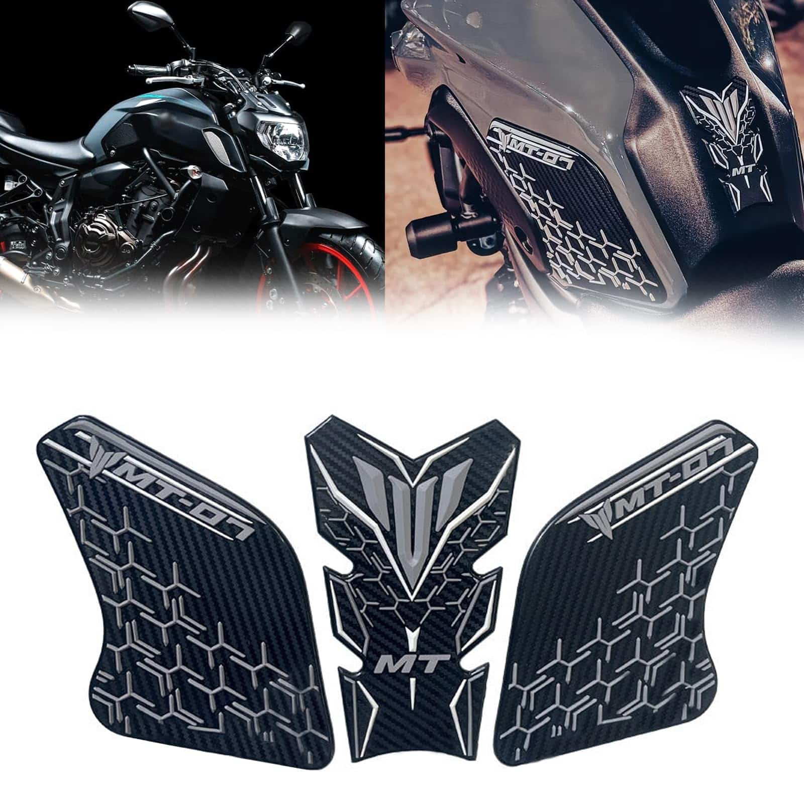 MAORANG para MT-07 MT07 2024 Pegatina de Goma Impermeable