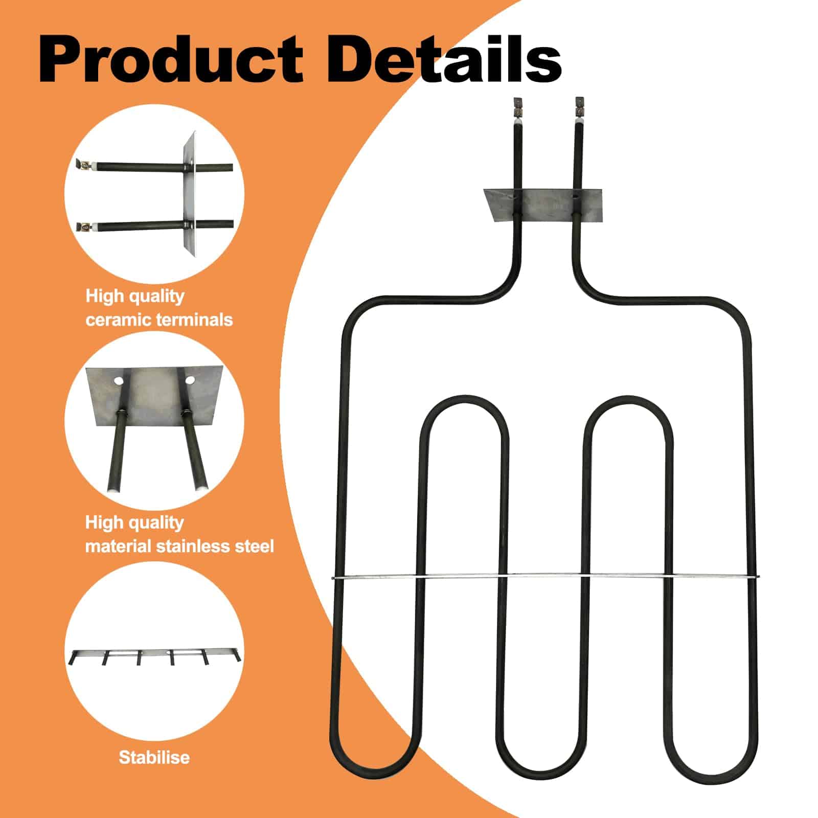 Elemento de Horneado 318255600 318255605 Compatible con - Imagen 3