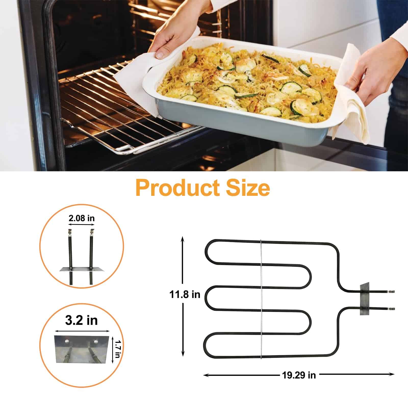 Elemento de Horneado 318255600 318255605 Compatible con - Imagen 4
