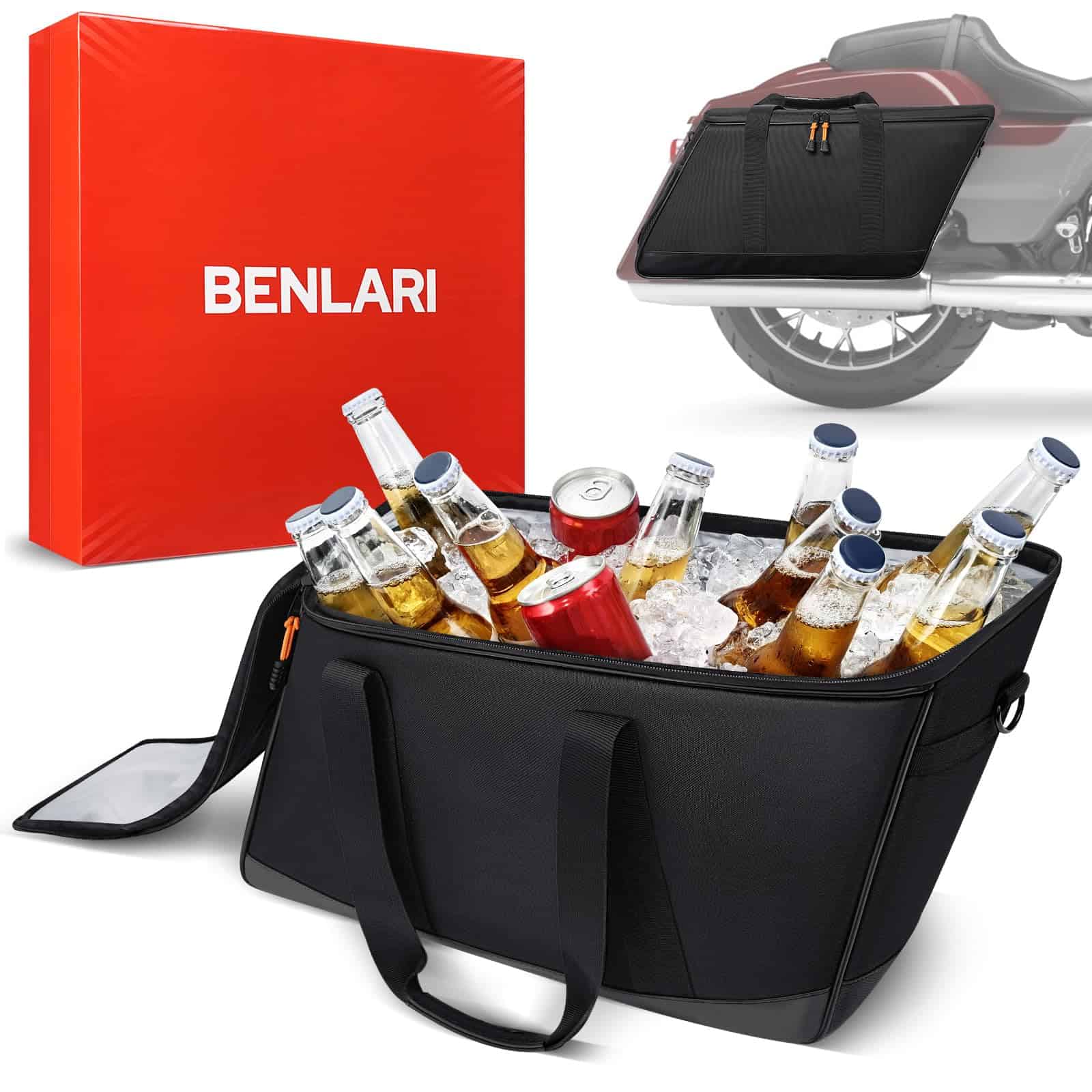 Bolso nevera Benlari para alforja, bolso refrigerante