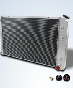 Radiador de aluminio de 3 filas compatible con Chevy C/K
