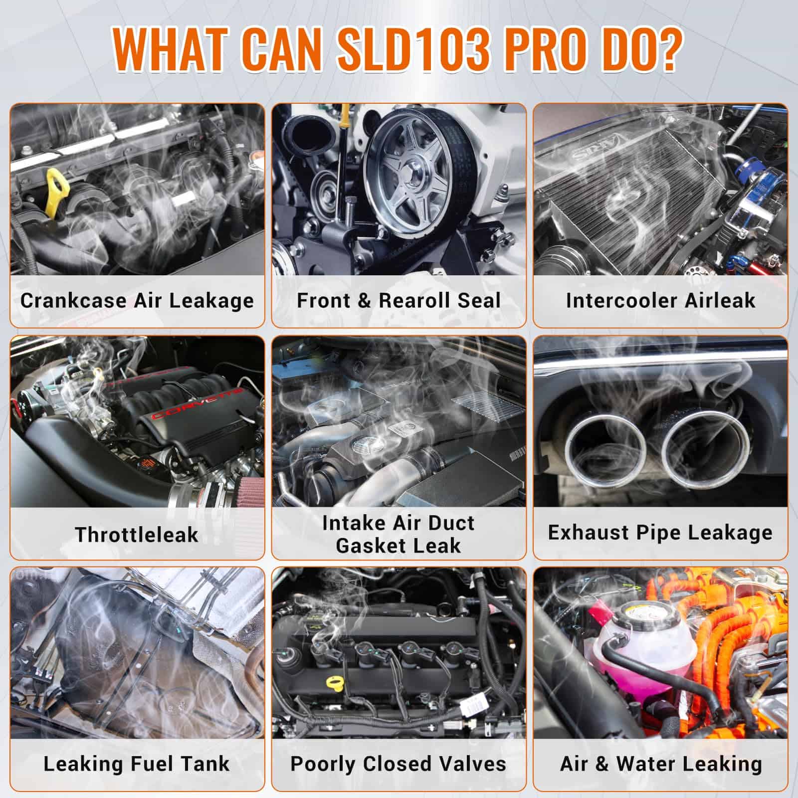 Máquina de Humo Automotriz con Bomba de Aire -Vehículos - Imagen 6