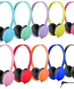 OSSZIT Auriculares para niños a granel 15 paquetes para