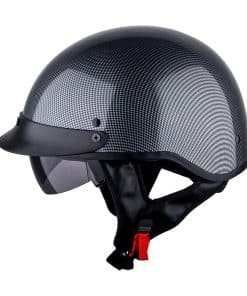 Casco de media cara para motocicleta 1Storm para Scooter y