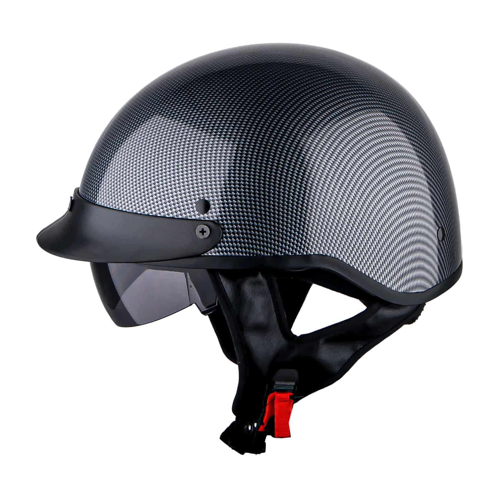 Casco para Motocicleta 1Storm Medio Rostro Mopeds Scooters